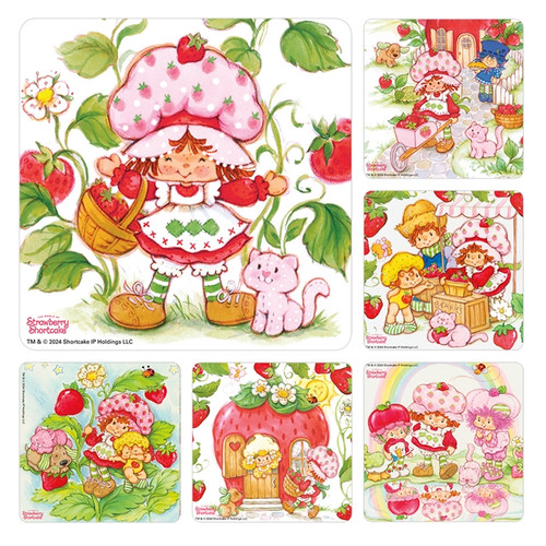 Kids Stickers Strawberry Shortcake 100/Box