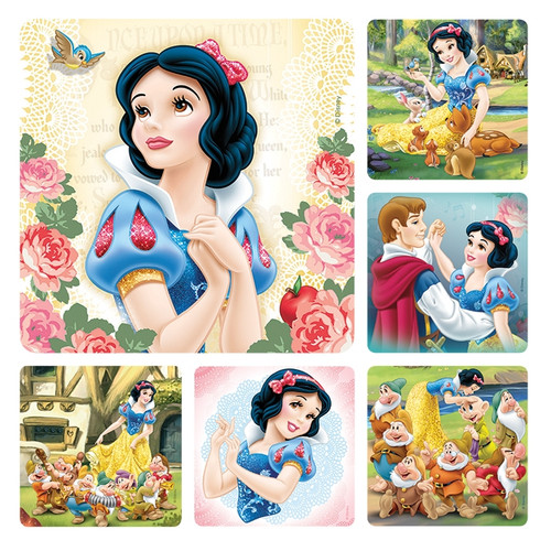 Kids Stickers Snow White 100/Box