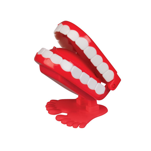 Kids Toys Wind Up Chattering Teeth 12/Box