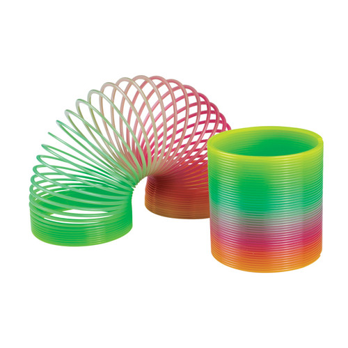Kids Toys 2.5" Rainbow Coils 12/Box