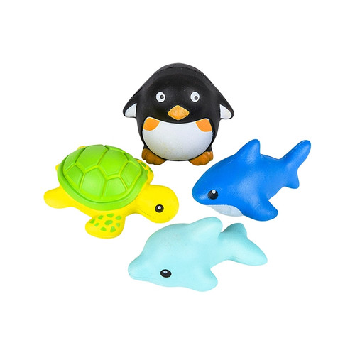 Kids Toys 3" Sealife Squishy Assortment 12/Box