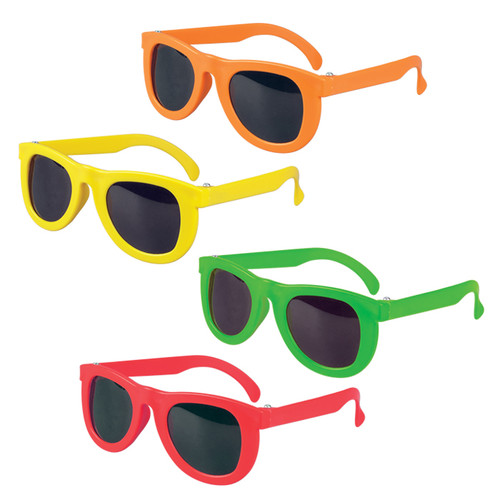 Kids Sunglasses Neon 24/Box