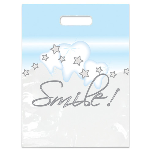 Plastic Bags Small Stars Smile! 100/Box