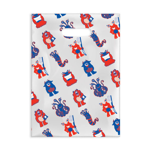 Plastic Bags Monsters Scatter 100/Box