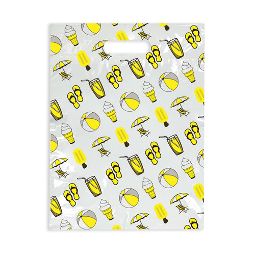 Plastic Bags Summer Scatter 100/Box