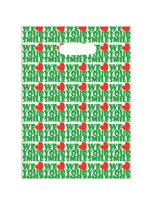 Plastic Bags Scatter Love Your Smile 100/Box