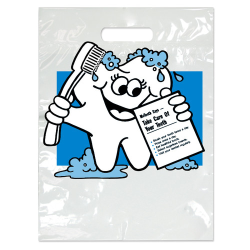 Plastic Bags Large Mctooth 100/Box