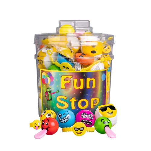 Kids Toys Emoji Canister Mix 96/Box