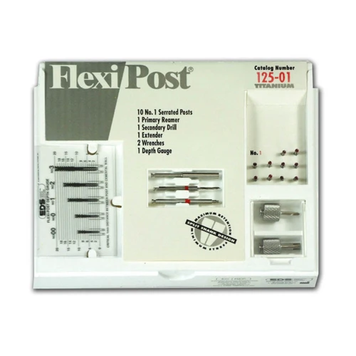 Flexi-Post Titanium Standard Introductory Kit-Red/Size 1