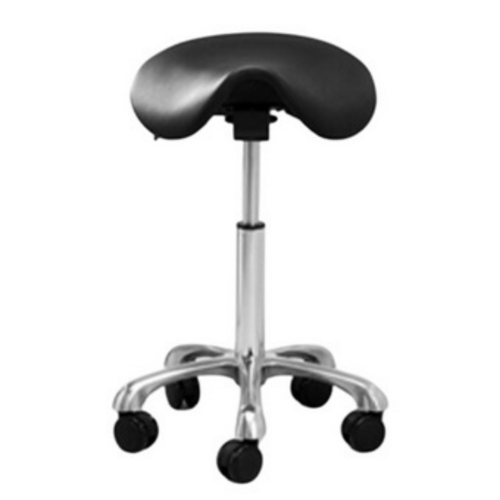 Flight Dental, Flight Saddle Stool, Black, FSSAD-601
