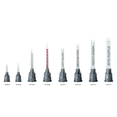 iMix Grip, 4:1/10:1, red inside, w/Taper End, Compares to MixPac  Blue Mixing Tip (orange inside), 25/Pack