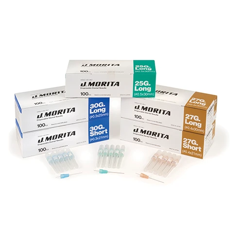 Disposable Dental Needles, 25G Long 25mm, 100/Box