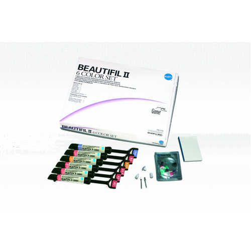 Shofu, Beautifil II 6 Color Set, 1775