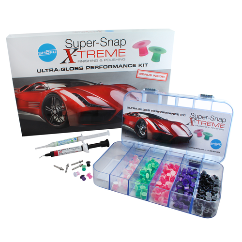 Shofu, Super Snap X-treme Ultra Gloss Mini Kit, 0500XM