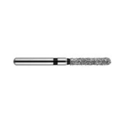 Microcopy, NeoDiamond Diamond Bur FG Extra Coarse Round End Cylinder ND12148XC, 25/Pack, ND12148XC