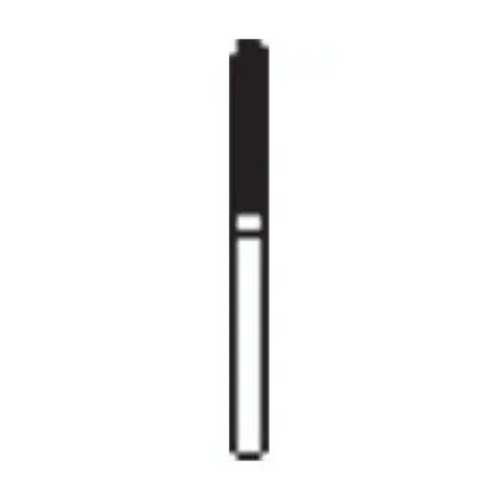Microcopy, NeoDiamond Diamond Bur Friction Grip Very Fine Round End Taper 3116.8VF, 25/Pack, ND31168VF