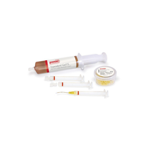 Premier, Traxodent Gel FS Bulk Syringe Kit, 9007106