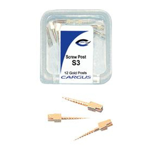 Mark3, Screw Post L3 12/Pack, Cargus, 100-0603