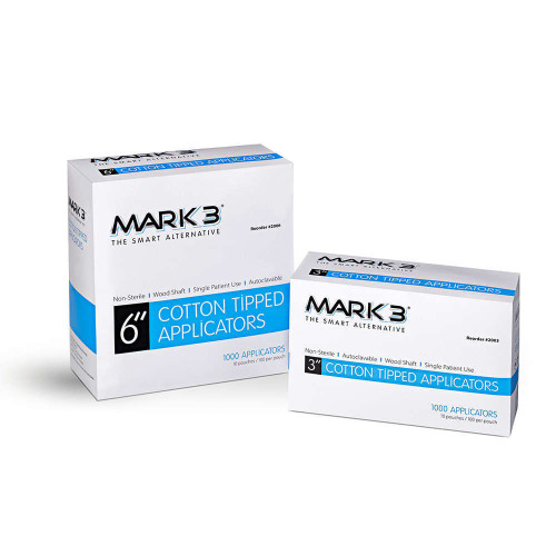 Mark3, Cotton Tipped Applicators 6" 1000/Box, 100-2006