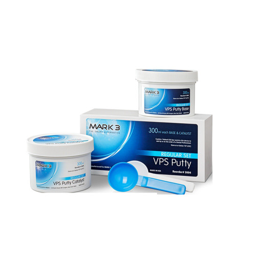 Mark3, VPS Putty Fast Set 300ml. each Base & Catalyst, 100-3005