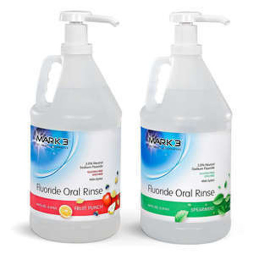 Mark3, 2% Neutral Fluoride Oral Rinse Fruit Punch 64 fl oz, 100-7178