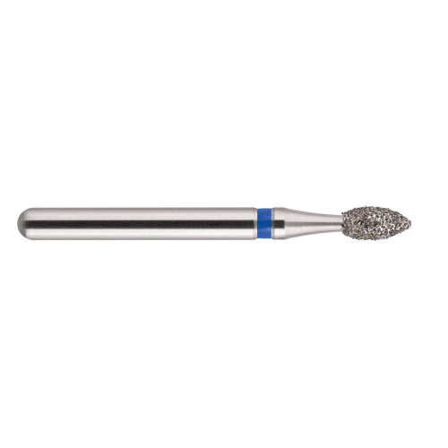 Mark3, Blue Streak Diamond Burs Football 368.016 Medium Blue 5/Pack, 100-D-368-016M