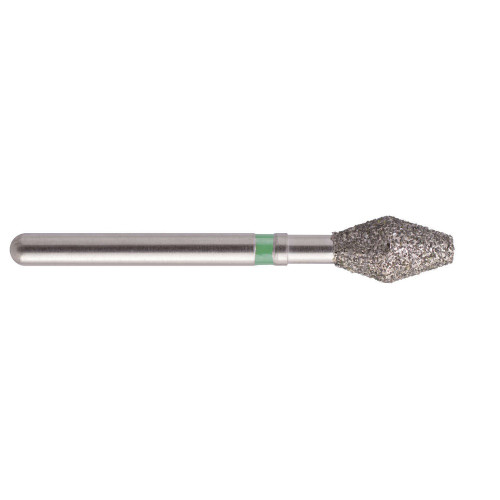 Mark3, Blue Streak Diamond Burs Barrel 811.033 Coarse Green 5/Pack, 100-D-811-033C