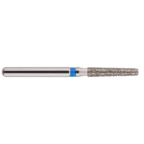 Mark3, Blue Streak Diamond Burs Round Edge Taper 846KR.016 Medium Blue 5/Pack, 100-D-846KR-016M