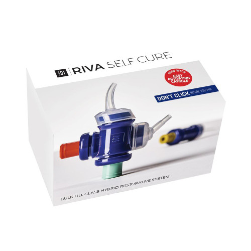 SDI, Riva Self Cure Capsules Regular Set Shade A3.5 Dark Yellow 50/bx, 8600004