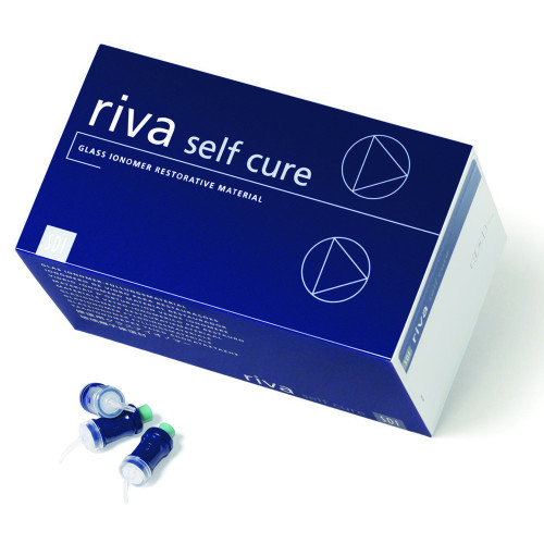 SDI, Riva Self Cure Caps Reg Assorted 50/Bx, 8610000
