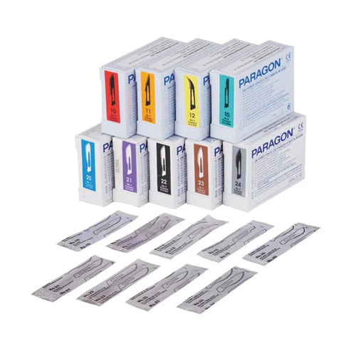 Paragon Stainless Sterile Blades, 100/Pack, #23