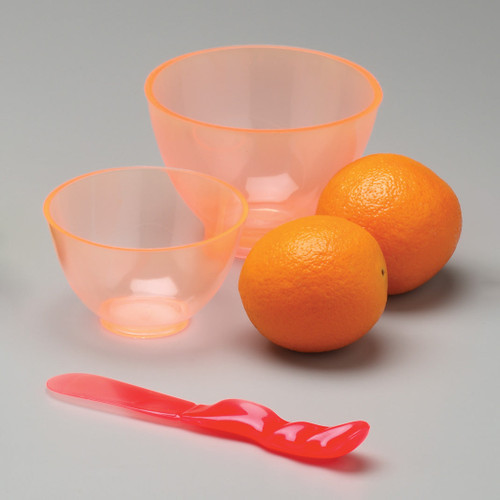 Candeez Flexible Mixing Bowl, Large (4 1/2" x 3") Scented, Mint, Aquamarine