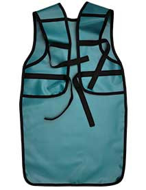 Coat Apron (Approx. 23" x 37 1/2"), Lead-Free, Mauve
