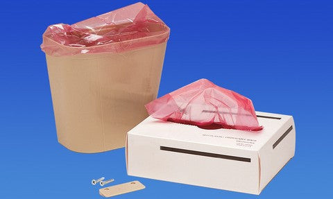 Red Liners1 mil thick(100 per box with ties)