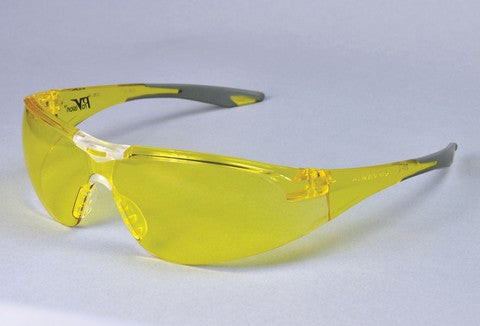 ProVision Chic Eyewear, Clear Frame w/White Tips, In/Outdoor Lens