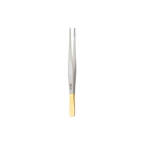 Miltex, Dressing Forceps, 6-1/4, TC, Cross Serrated Tips, 6-30TC