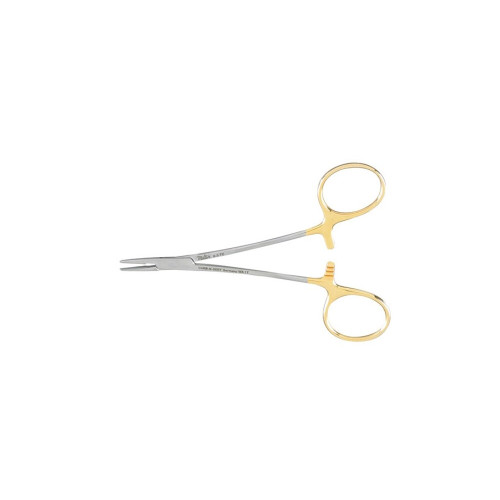 Miltex, Par Needle Holder 4-5/8, TC, Delicate Serrated Jaws, 8-3TC