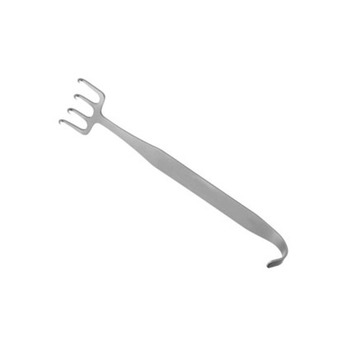 Miltex, Freeman Retractor, 7, Offset Prongs, 1-1/2 Wide, PM-509