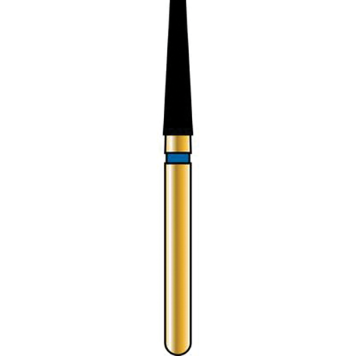 Alpen FG 847C 018 Flat End Taper Diamond Bur 5/Pk