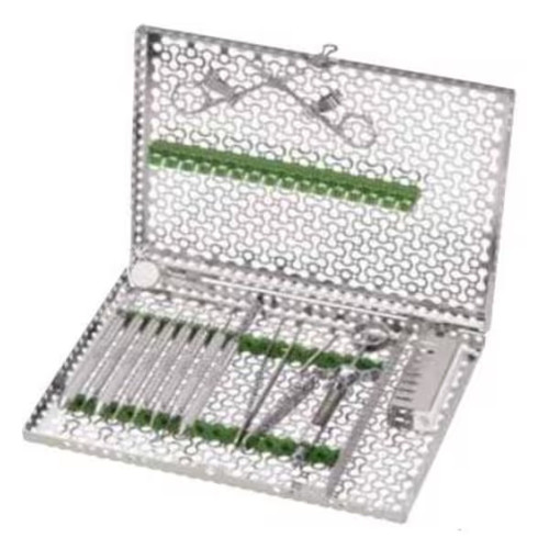 HuFriedy, Infinity 20 Inst Cassette, Green, IMN4209
