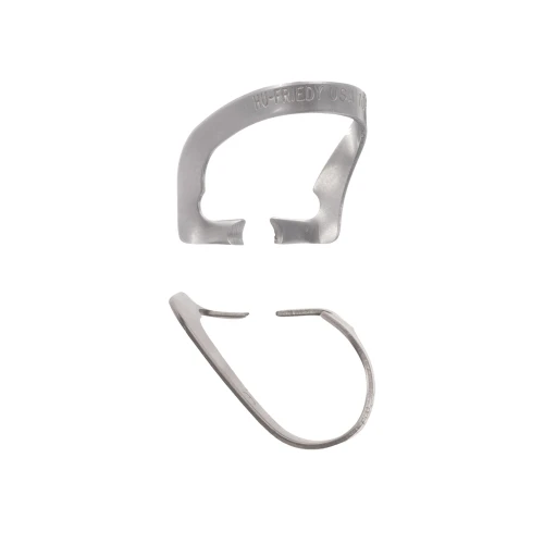 HuFriedy, Rubber Dam Clamp, #106L, Satin Steel, RDCM106L