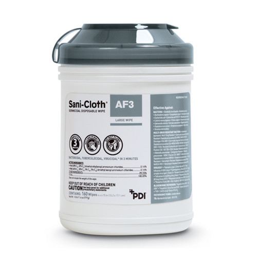 HuFriedy, Sani Cloth Af 3 Xl 75ct P72584, SANAFXL75