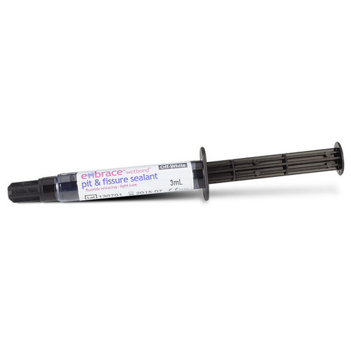 Embrace Pit & Fissure Sealant - Natural Shade, 1 x 3ml Syringe.