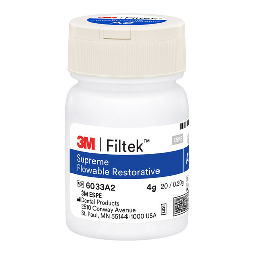 3M Filtek Supreme Flowable Restorative, 6033A3, 20 - 0.2g Capsules