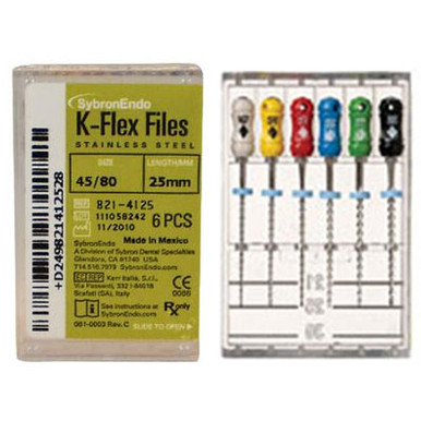 Kerr (SybronEndo) K-FLEX® Files | Kořenové nástroje – Pilníky (Files