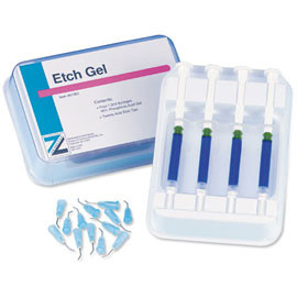 Zenith Etch Gel 4 x 1.2 Syringes & 10 Micro Etch Tips. 40% phosphoric ...