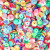 Sequin/Paljetter - 5mm Round Cup - Mix - 10g