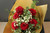 6 Red Roses with gypsophila
