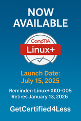 Now Available: CompTIA Linux+ (V8) 