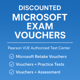 Discounted Microsoft Exam Vouchers & Practice Tests | Pearson VUE Partner